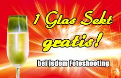 Für jeden Teilnehmer ein Glas Sekt gratis!