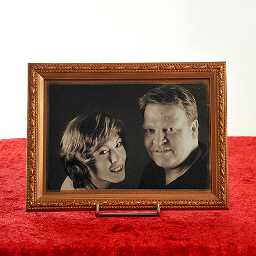 Schokoladenfoto kleine Tafel ca. 15 x 20cm