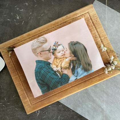 Tortenfoto essbar rechteckig 20x28 cm