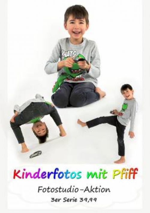 Kreative Kids-Fotos: Kinderfotos mit Pfiff - unsere Februar/März-Aktion im Fotostudio