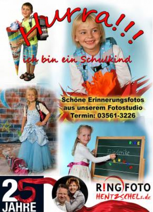 Fotoaktion zur Einschulung - Schöne Portraits von eurem Schulkind