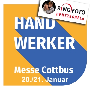 Handwerkermesse am 20. und 21. Januar 2024 in Cottbus - wir sind dabei mit tollen Aktionen