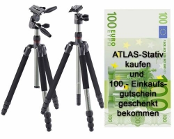 Peter Hadley ATLAS-Stative mit 100,- EUR Einkaufsgutschein